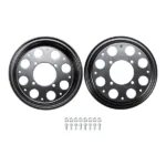 3.0J-8" Hole Black Rims 8 Hole For Honda Monkey Z50