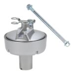 Front Drum Brake Hub Aluminum Silver For Honda Monkey Z50