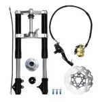 Black Monkey Z50 Fork With Floating Brake Disc 570mm Length for Honda Monkey