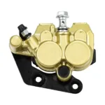Front Fork Brake Caliper Double-Piston Golden for Honda Monkey Z50