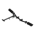 Black 8" Stand & Pegs Metal Single-Sided Kickstand for Honda Monkey Z50