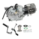 ZongShen 125cc Kick Start Engine Silver