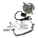 Rear CNC Disc Brake Kit Golden For Honda DAX CT70 ST70