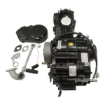 50CC 4 Speed Manual Kick Engine In Black