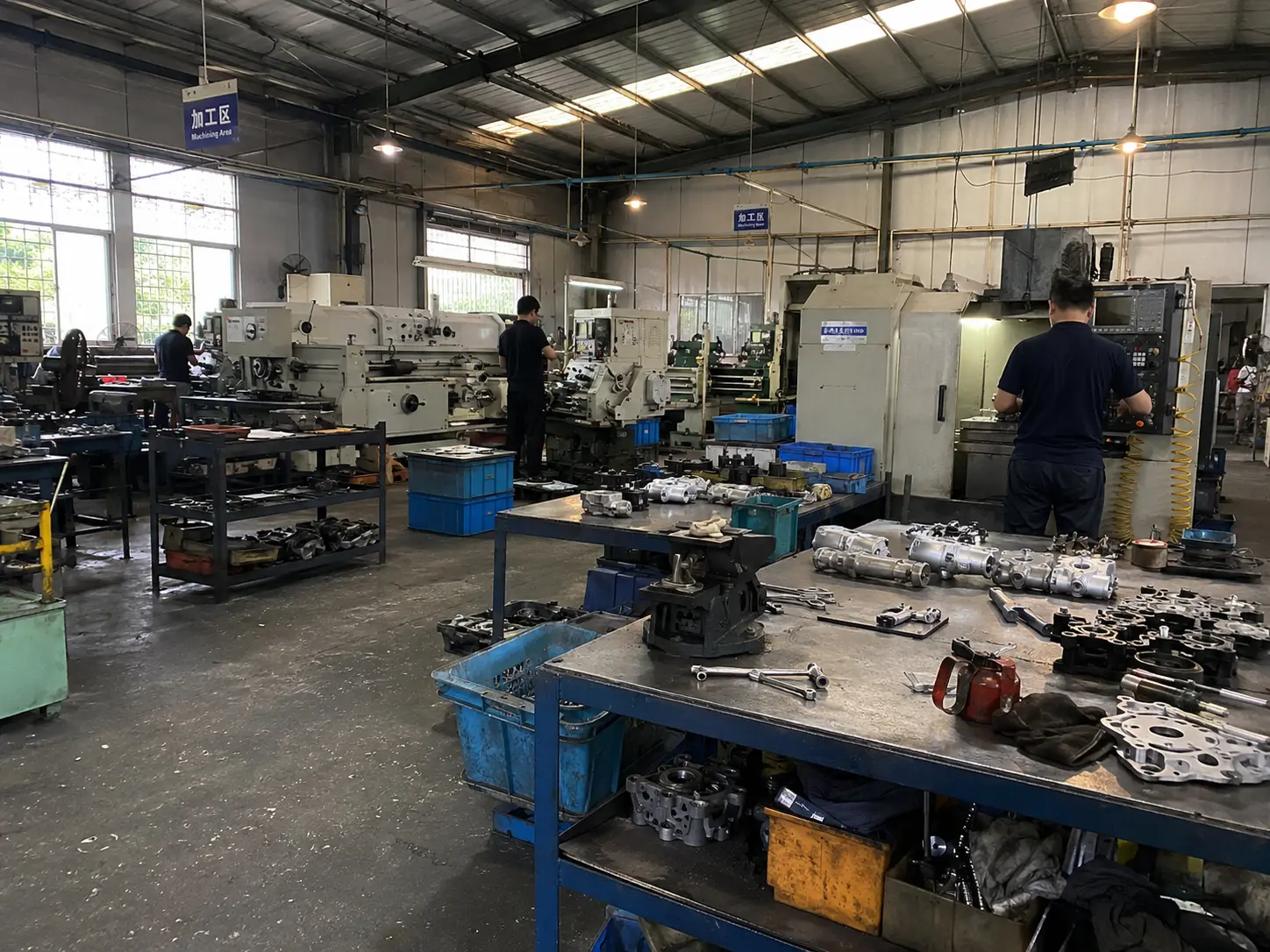 YKMOTOS motorcycle parts factory