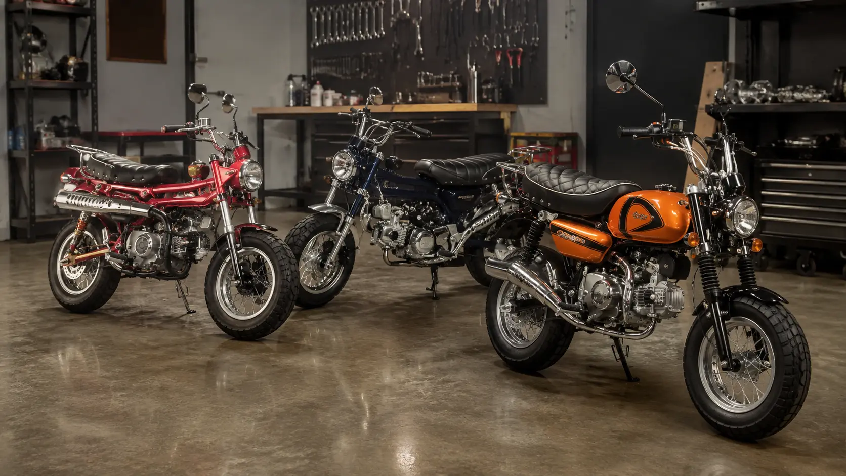 YKMOTOS classic mini bike parts